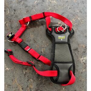 Walk Right! Dog Harness Red Small